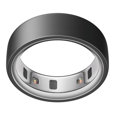 Oura Ring 4 in Stealth finish, product image